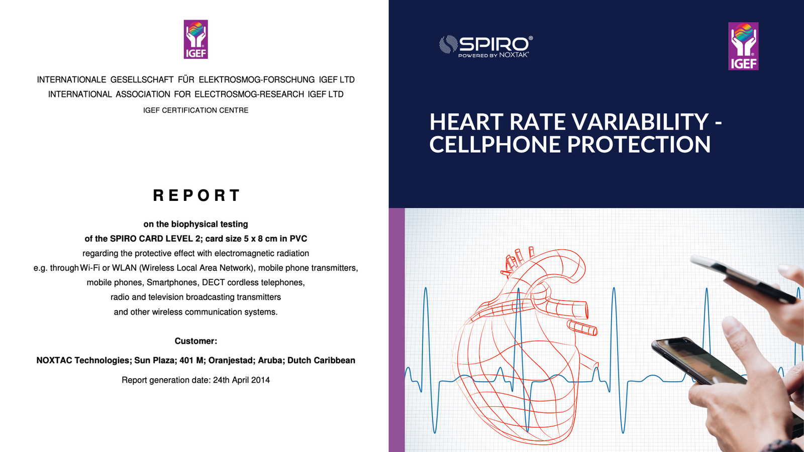 HEART RATE VARIABILITY - Cellphone Protection