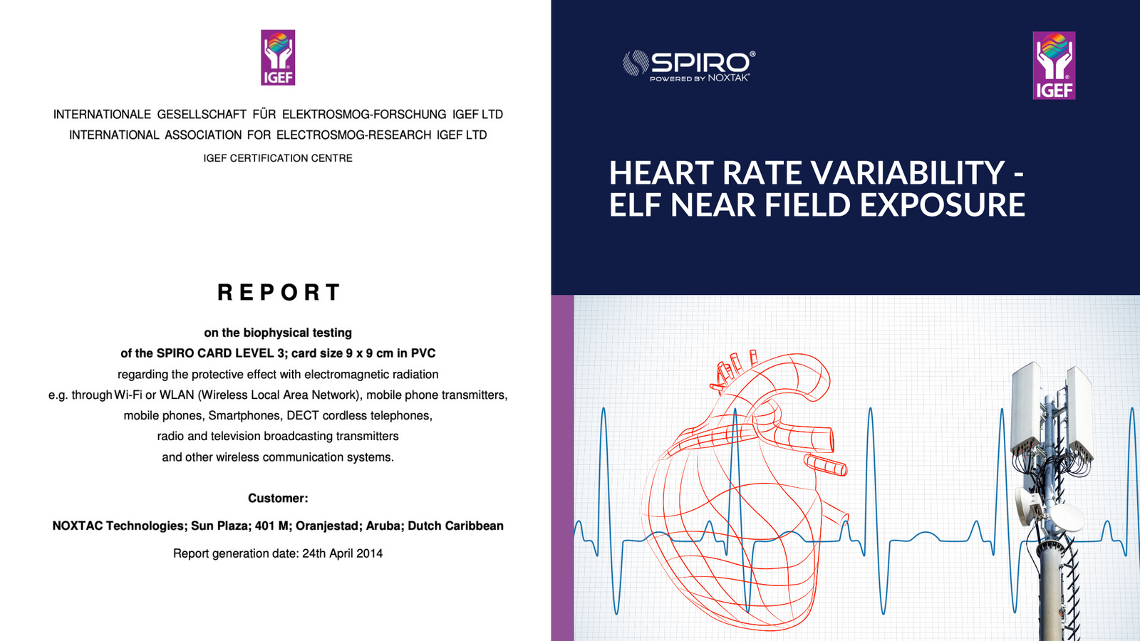 HEART RATE VARIABILITY - ELF Near Field Exposure