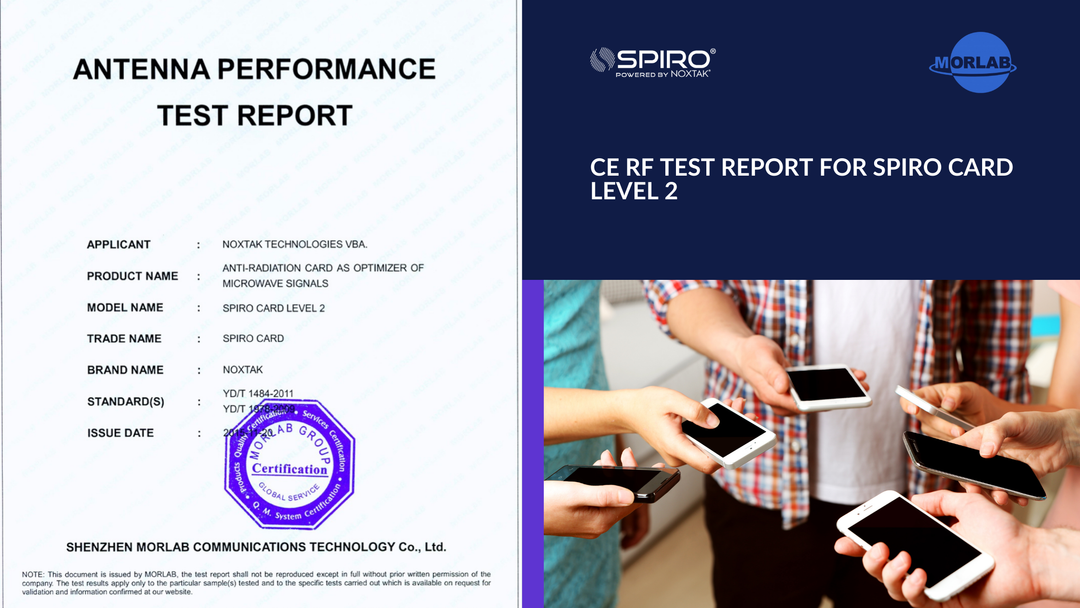 CE RF Test Report for SPIRO CARD Level 2