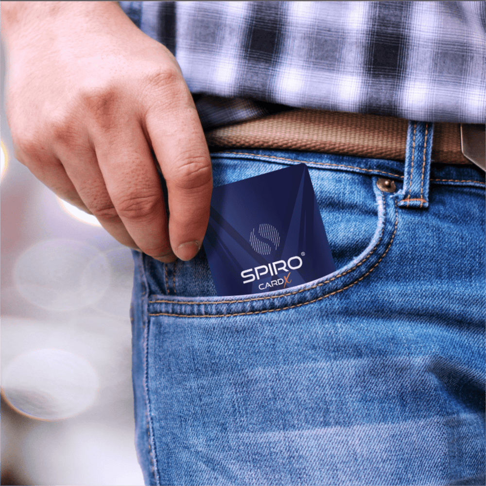 2. SPIRO® CARD X – Advanced Electromagnetic Filter for Personal Use