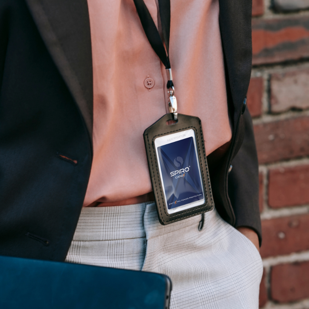 b. SPIRO® CARD X - Advanced Electromagnetic Filter for Personal Use