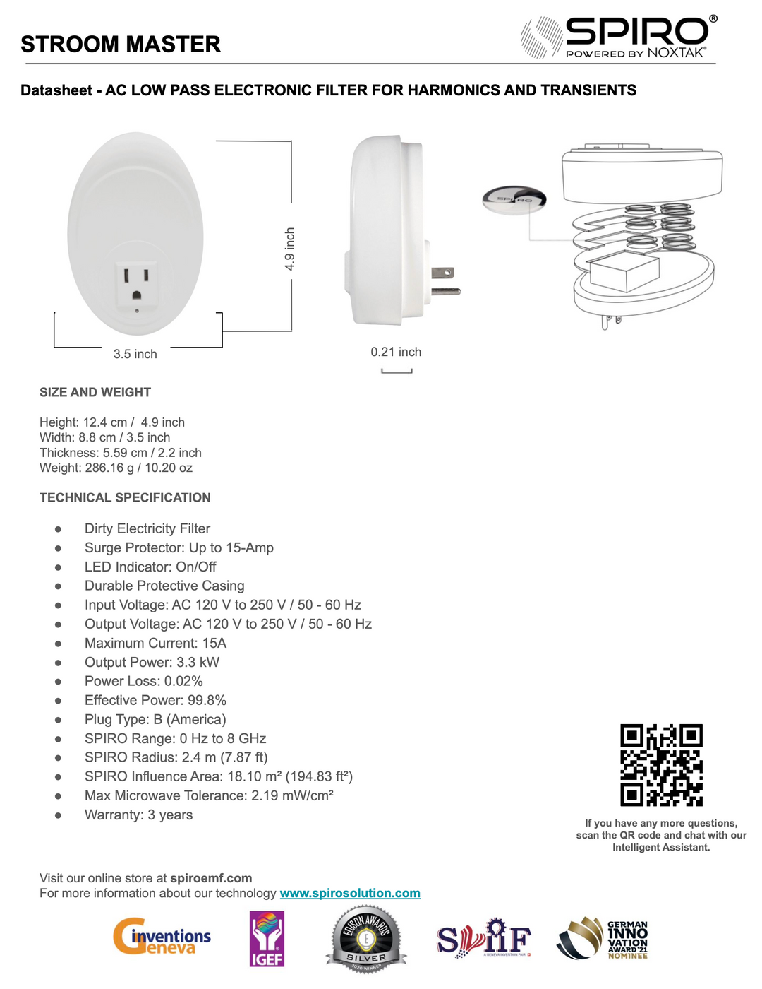 8. STROOM MASTER® – Filtre électromagnétique avancé pour l'électricité sale