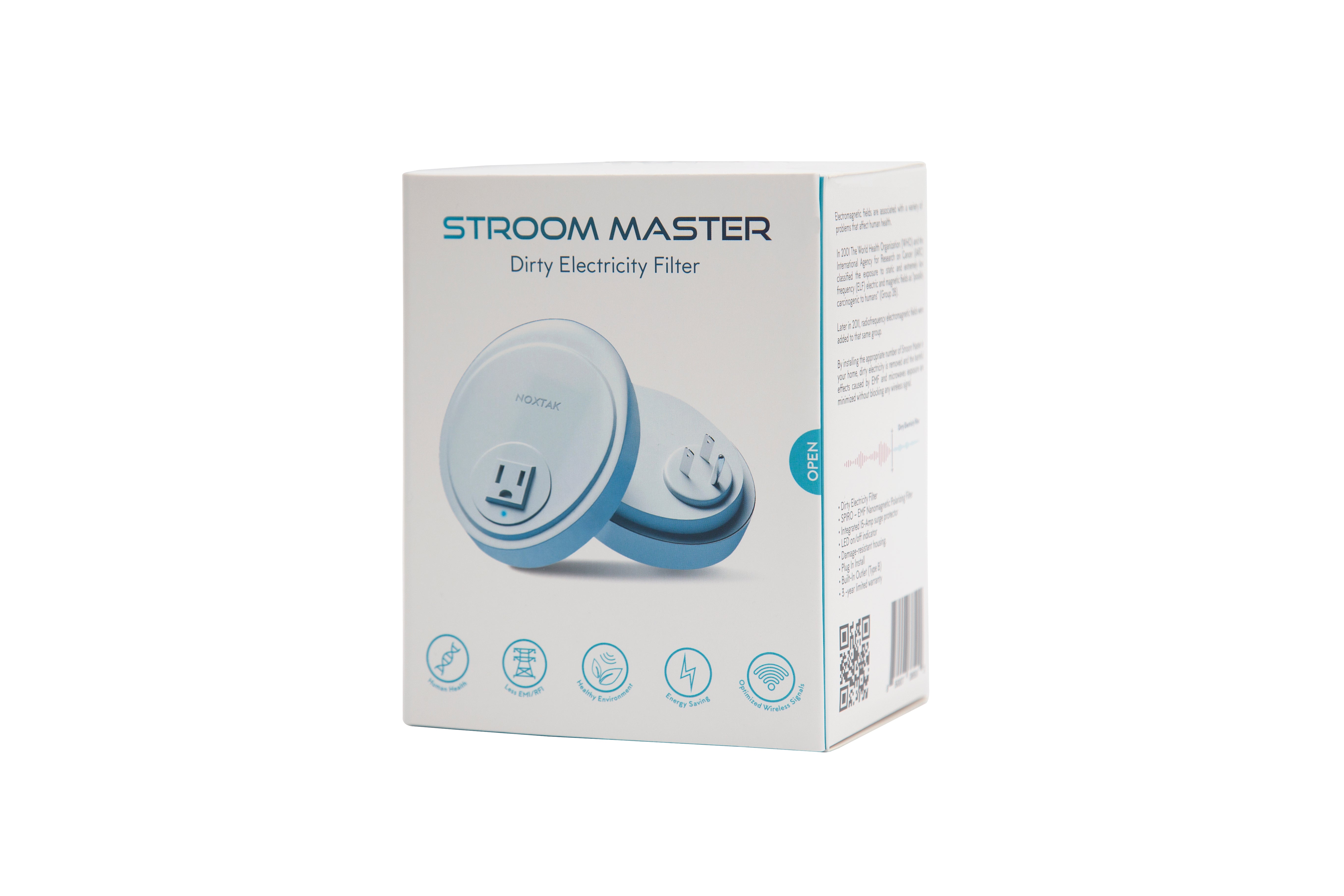8. STROOM MASTER® – Advanced Electromagnetic Filter for Dirty Electricity